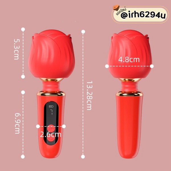 9 vibration modes rose toy rechargeable