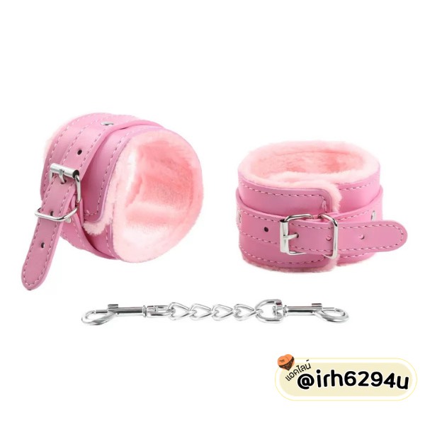 adjustable plush handcuffs for roleplay
