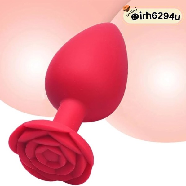 beginner friendly anal plug rose style
