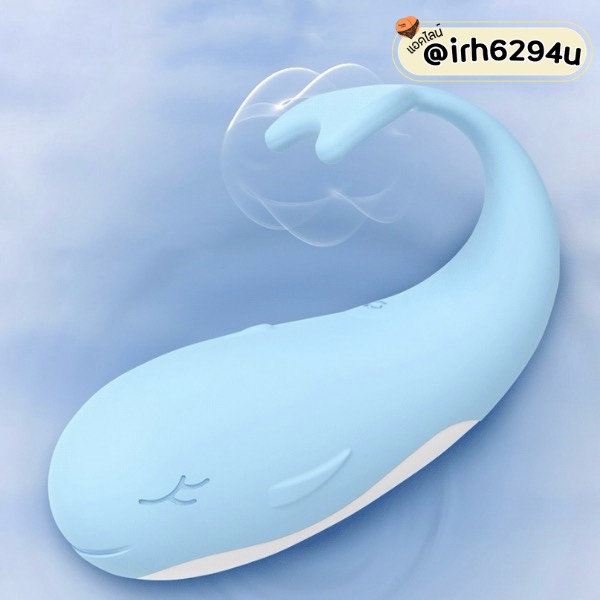 cute whale design sex toy 10 vibration modes