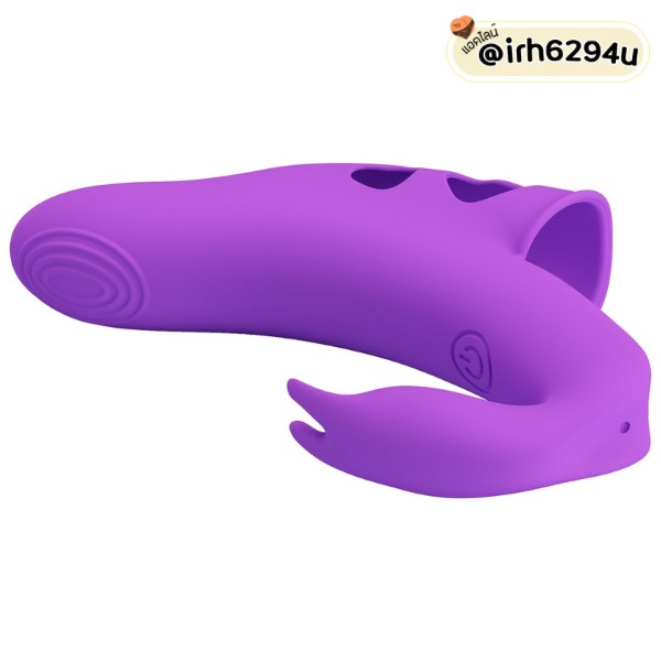 flexible vibrating finger sleeve for couples