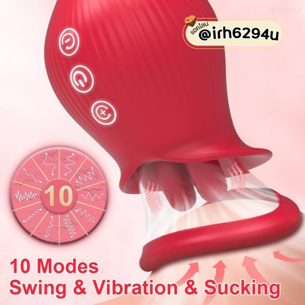luxury rose shaped clitoral stimulator
