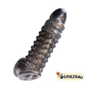premium translucent black silicone sleeve
