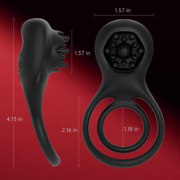 stamina enhancing vibrating cock ring