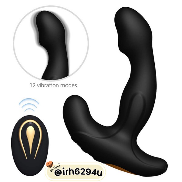 Dual-Stimulation Anal & Prostate Vibrator with Wireless Remote (โปรสเตตไอบริดเตอร์ซิลิโคนควบคุมด้วยรีโมท) - Image 4